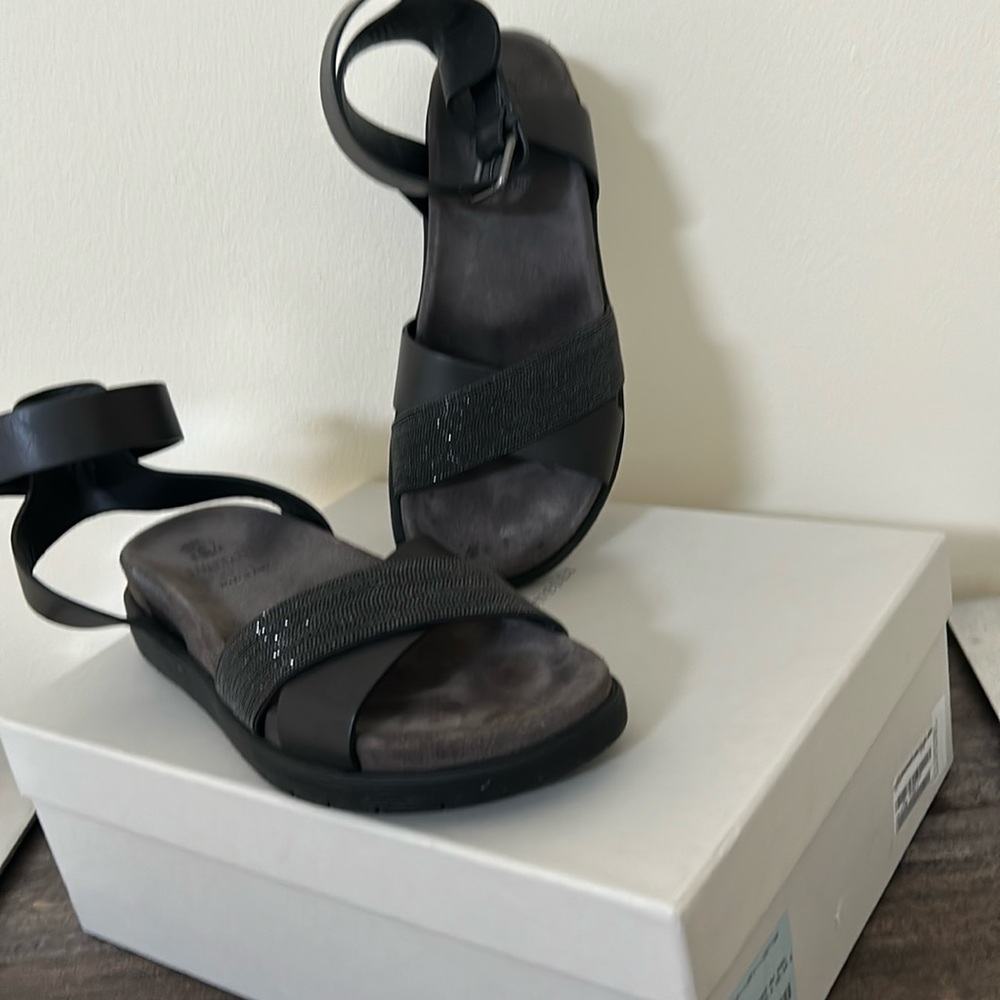 Brunello Cucinelli sandals grey size 36.5 run big (37-37.5) very good condition